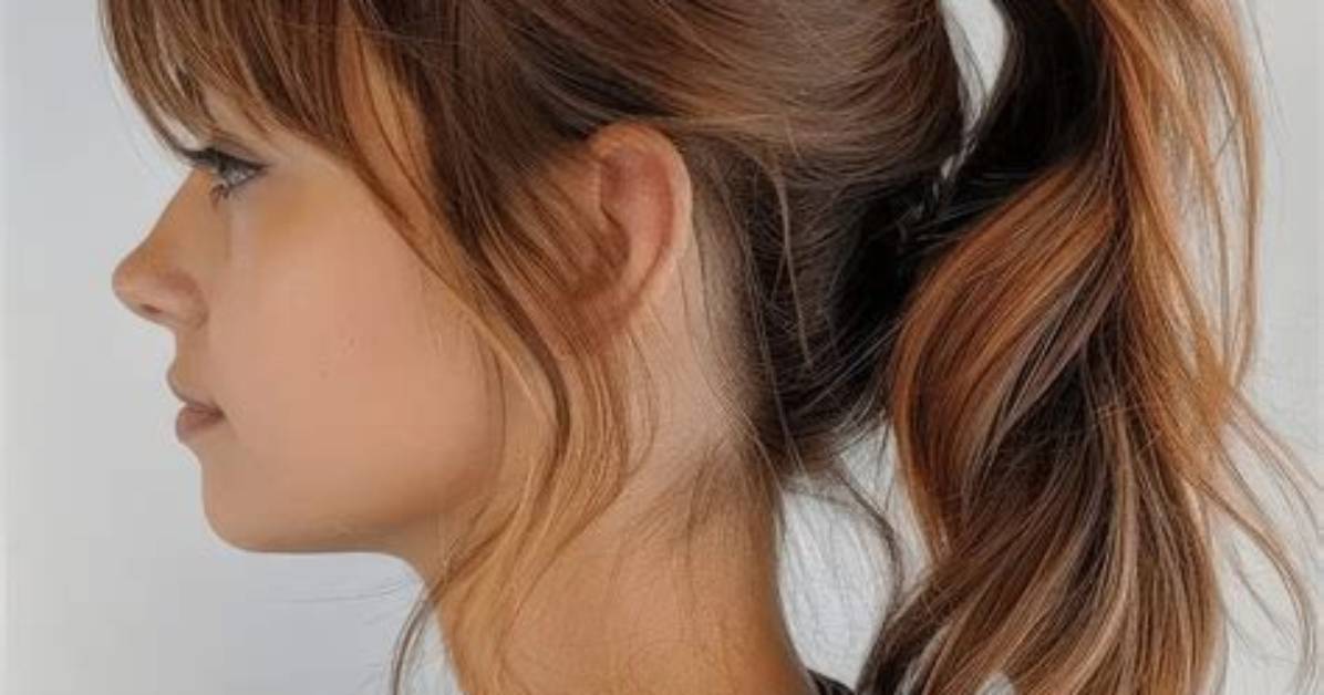 Why the Ponytail with Side Bang Is Dominating 2026