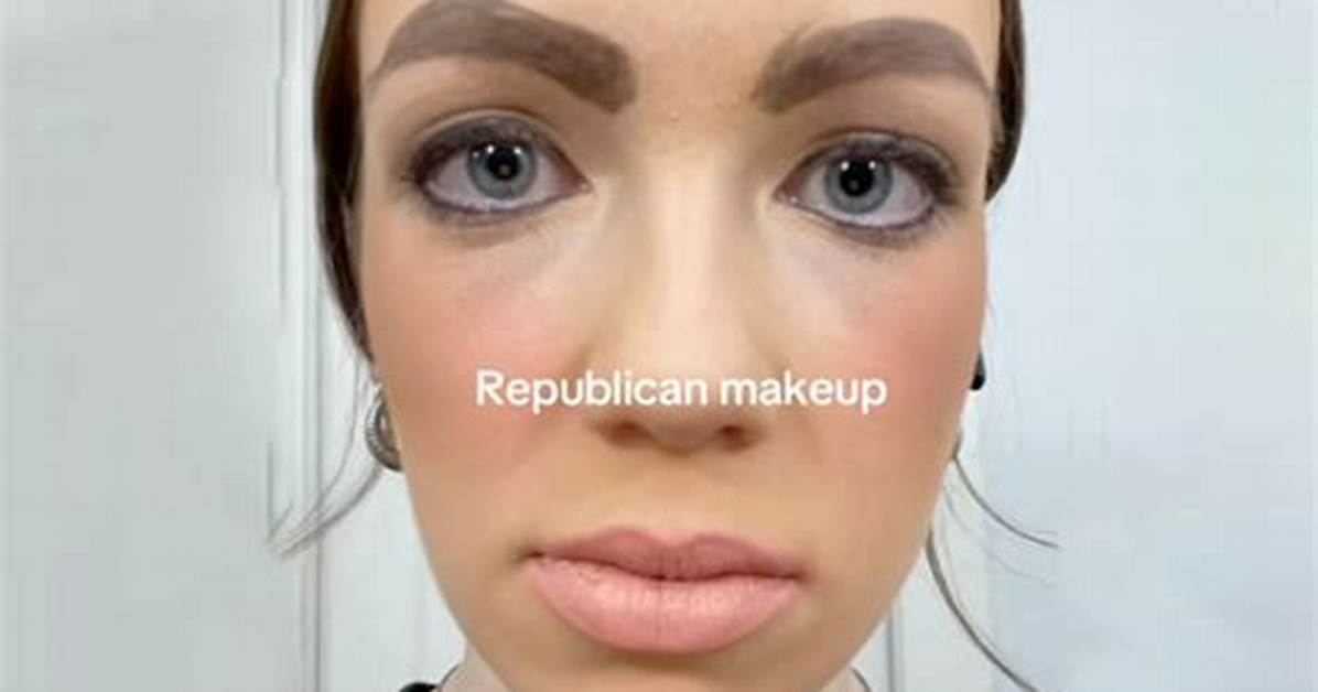Why Tiktok S Viral Republican Makeup Meme Is Taking Over