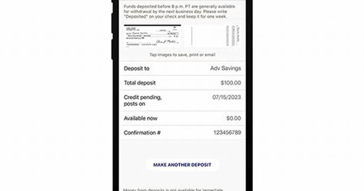 Why Your Bank of America Mobile Deposit Got Rejected Hidden Limits And