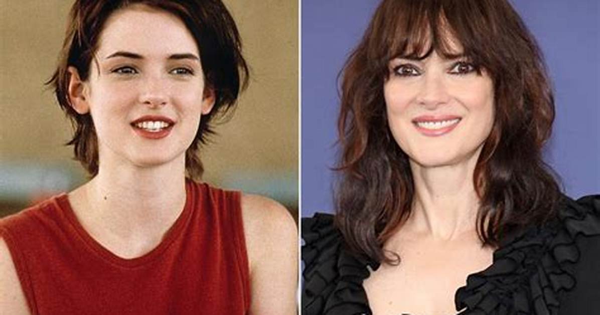 Winona Ryder Smile Evolution Before and After Photos Through The