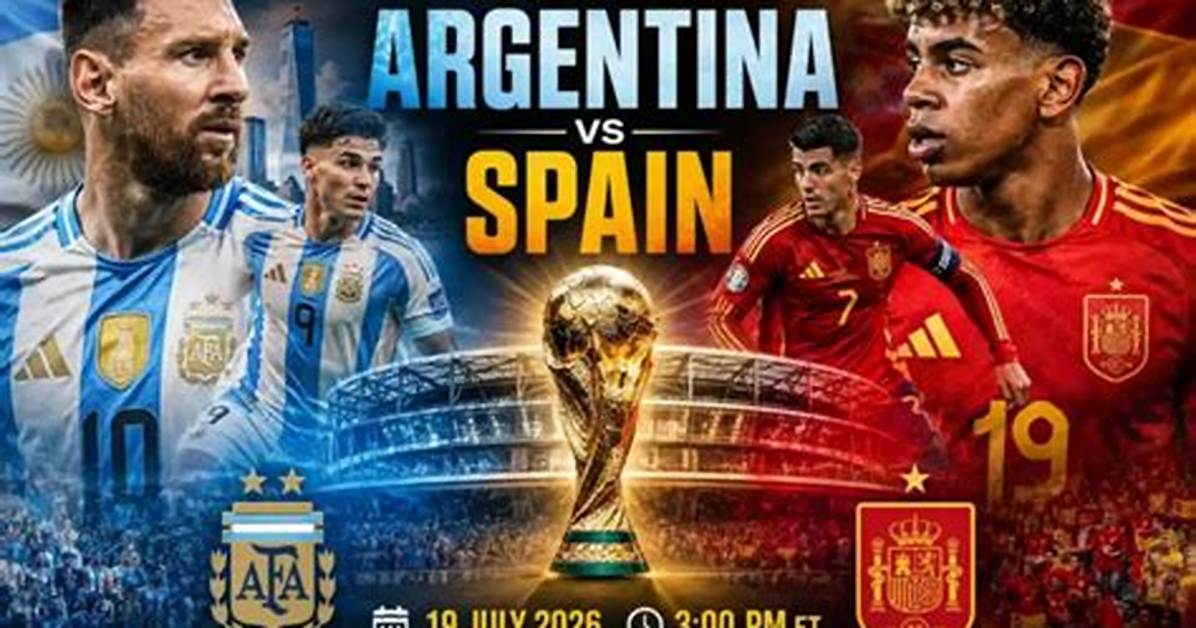 World Cup Schedule Est Spain Stuns Argentina in Extra Time Thriller to Hoist